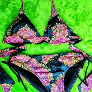 Halter Top Bakini Top and Bottom